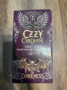 Ozzy Osbourne "Prince of Darkness" Collector Box - Purple